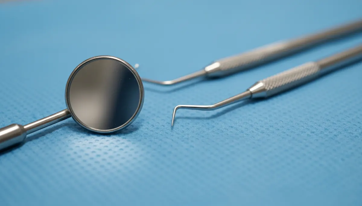 Detaliu clinic relevant pentru abces la cabinet stomatologic