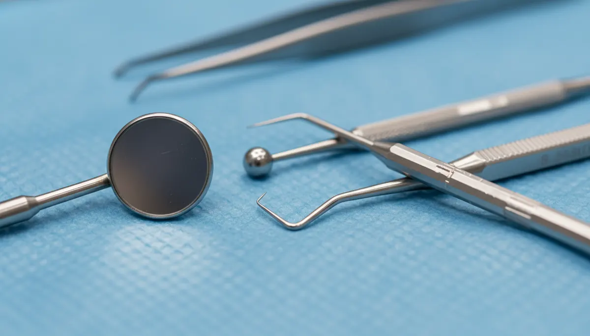 Detaliu clinic relevant pentru afte bucale copii la cabinet stomatologic
