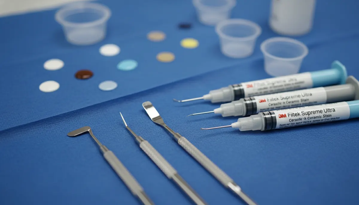 Detaliu clinic relevant pentru albire dinti sensibilitate dupa la cabinet stomatologic