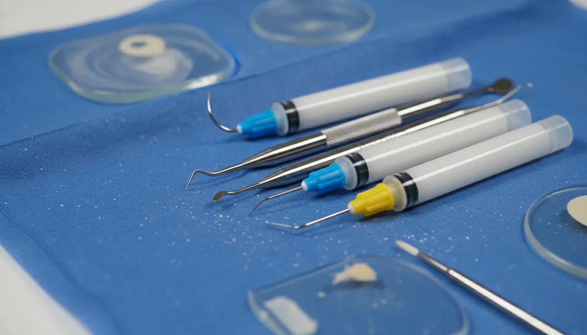 Detaliu clinic relevant pentru culori dinti zirconiu la cabinet stomatologic