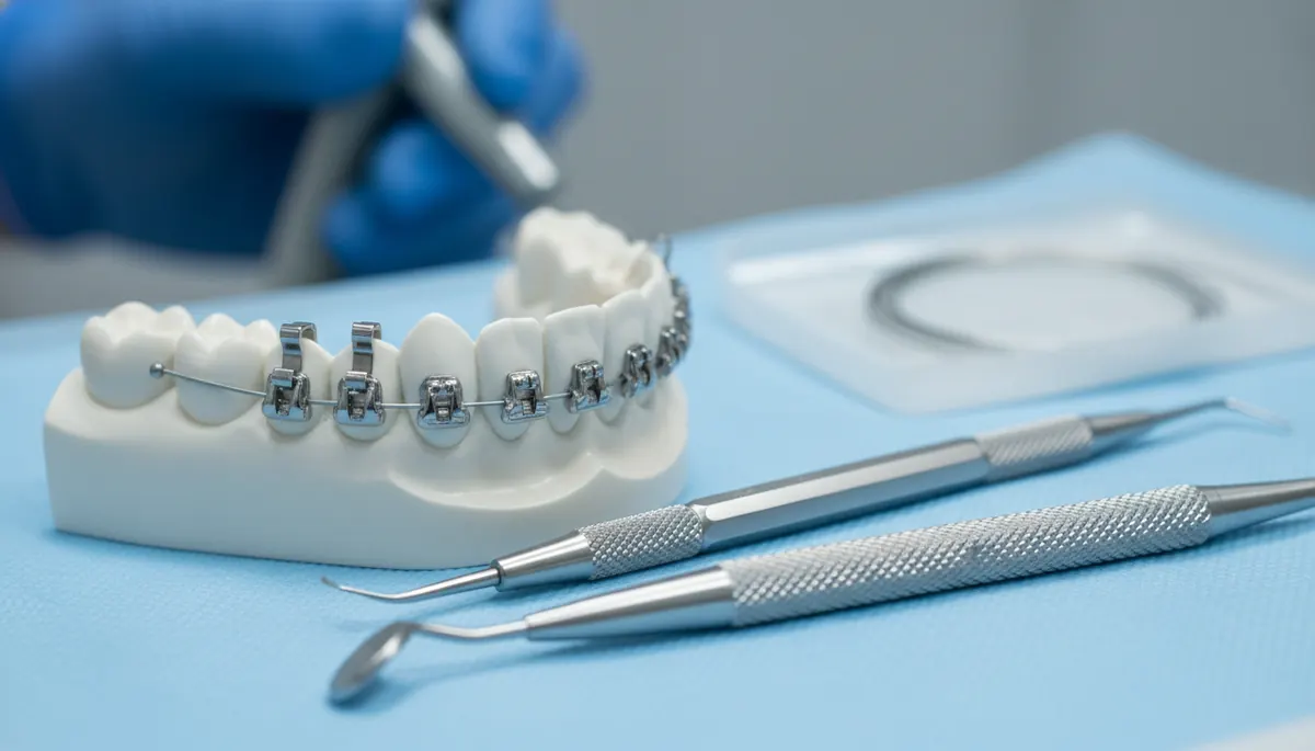 Detaliu clinic relevant pentru gutiera de contentie pret la cabinet stomatologic