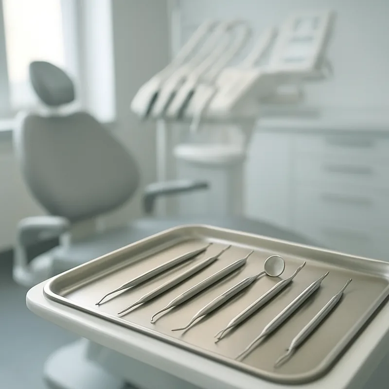 Instrumentar steril pentru chirurgie orală și extracții dentare la MD Dental Pitești