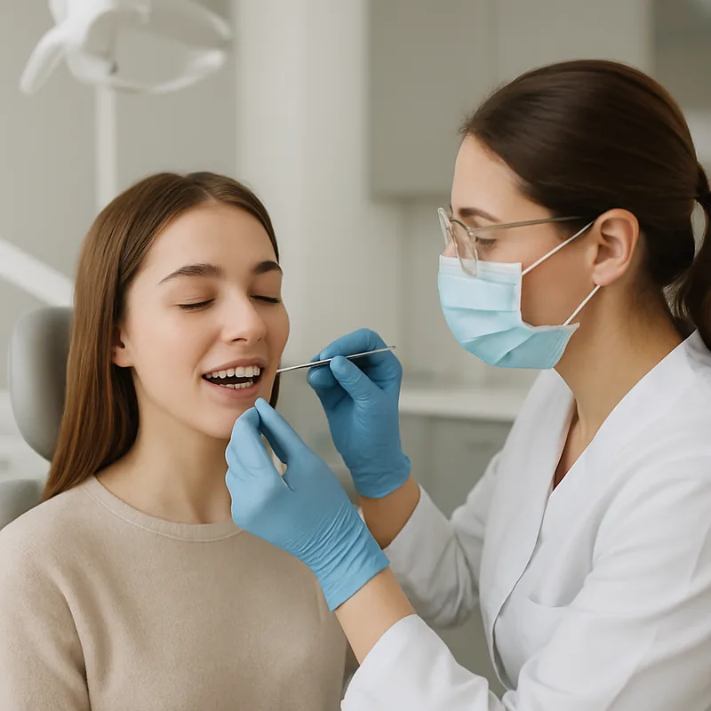 Control ortodontic periodic cu activarea aparatului dentar fix la clinica cabinetul
