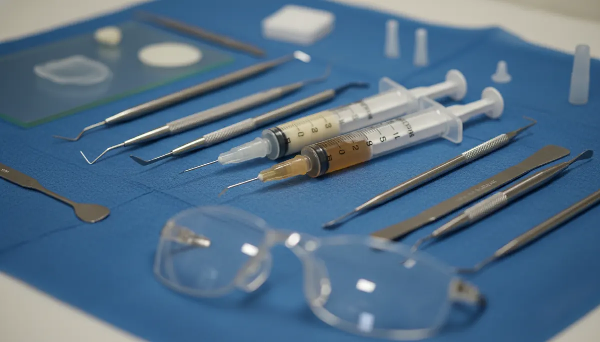Detaliu clinic relevant pentru pivot zirconiu la cabinet stomatologic