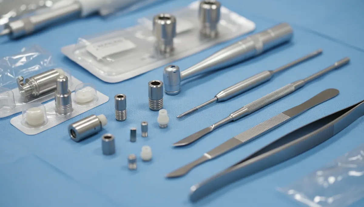 Detaliu clinic relevant pentru proteza fixa pe implanturi la cabinet stomatologic
